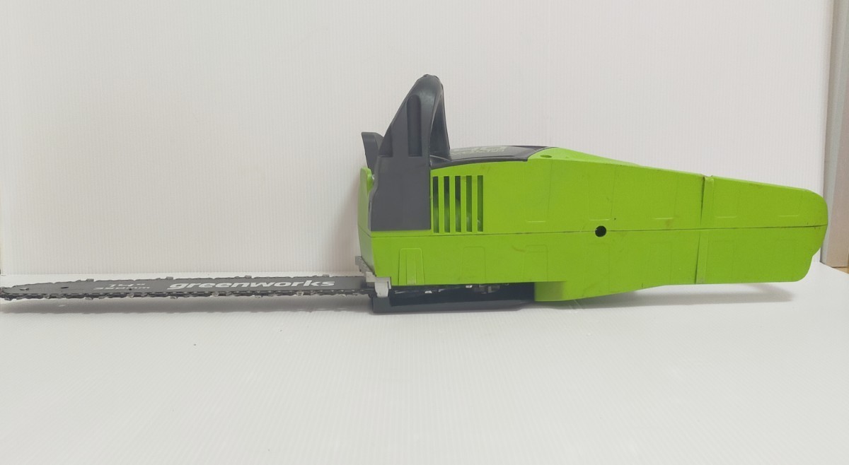 Greenworks 40V充電式 チェーンソー CSF403 動作確認済 中古 | neper