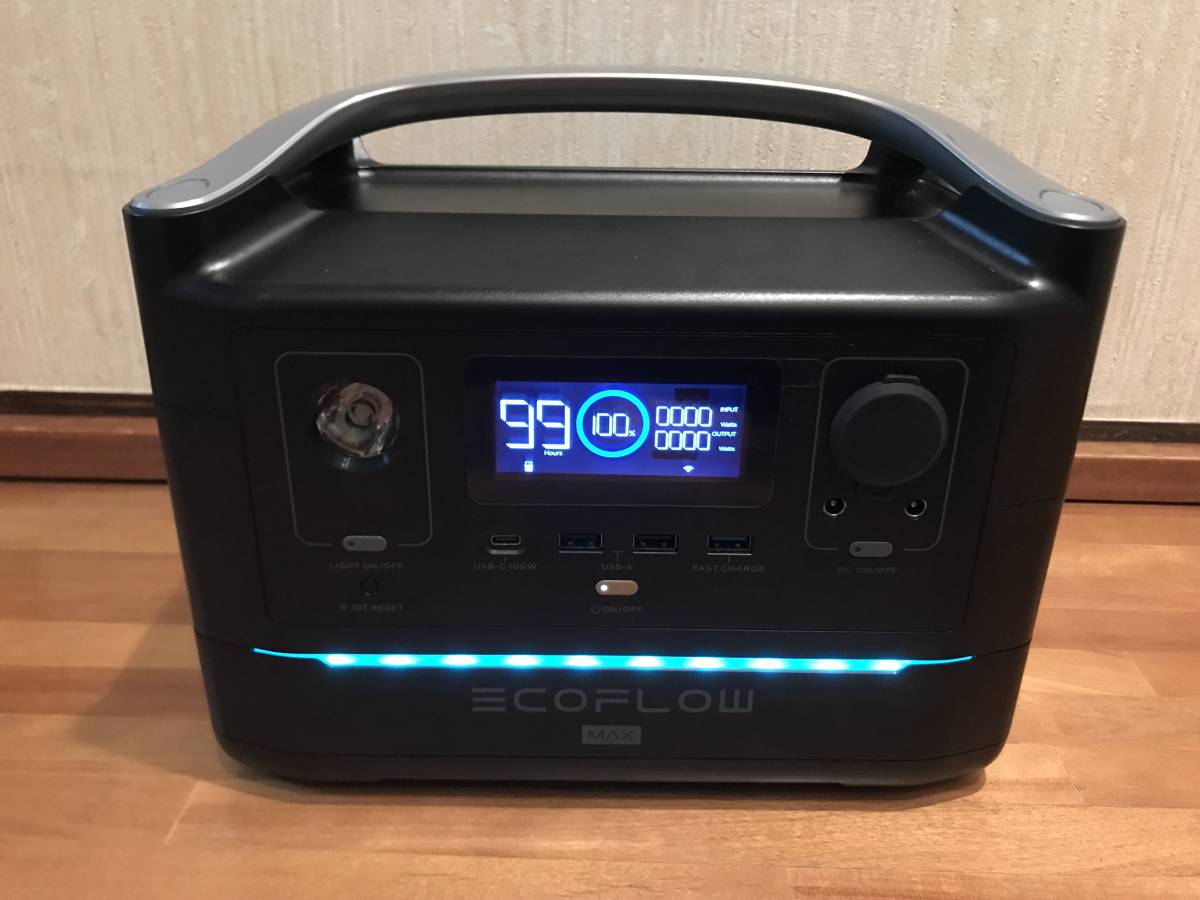 EcoFlow RIVER Max ポータブル電源 エコフロー 購入店舗