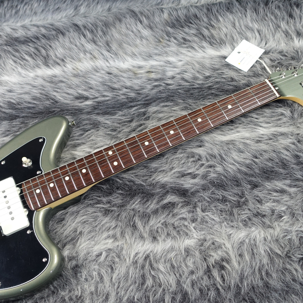Fender Made In Japan Hybrid II Jazzmaster Jasper Olive Metallic with Matching Headの画像2