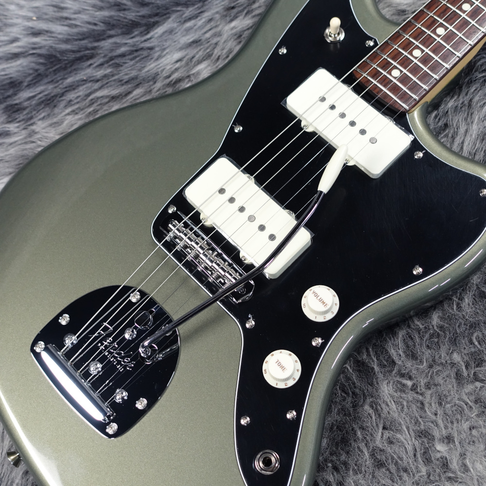 Fender Made In Japan Hybrid II Jazzmaster Jasper Olive Metallic with Matching Headの画像5