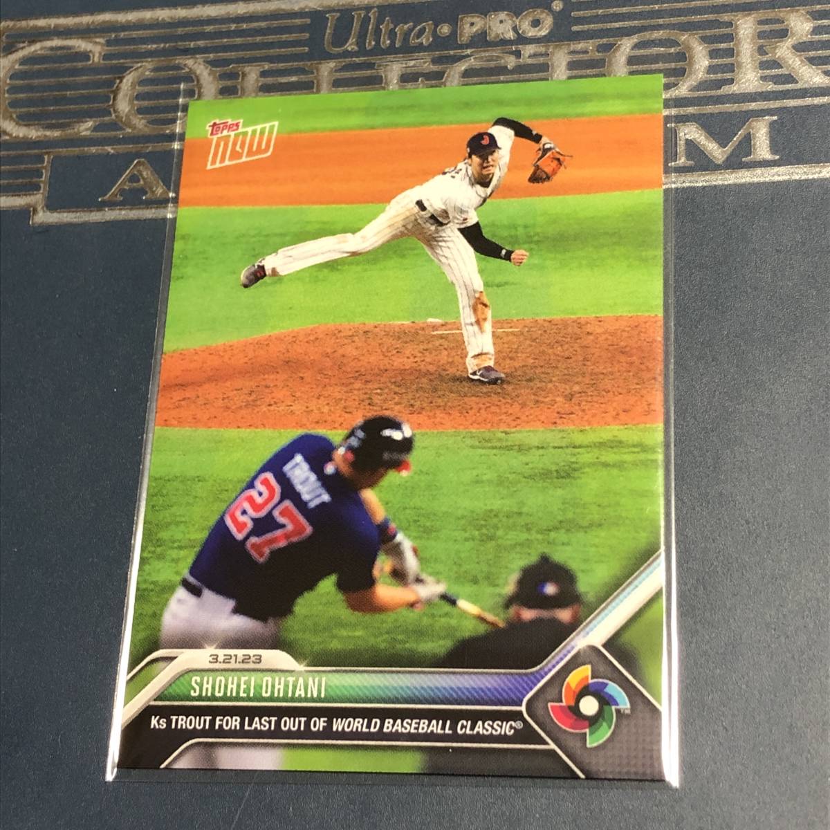 2023 TOPPS NOW World Baseball Classic WBC 大谷翔平 VS トラウト