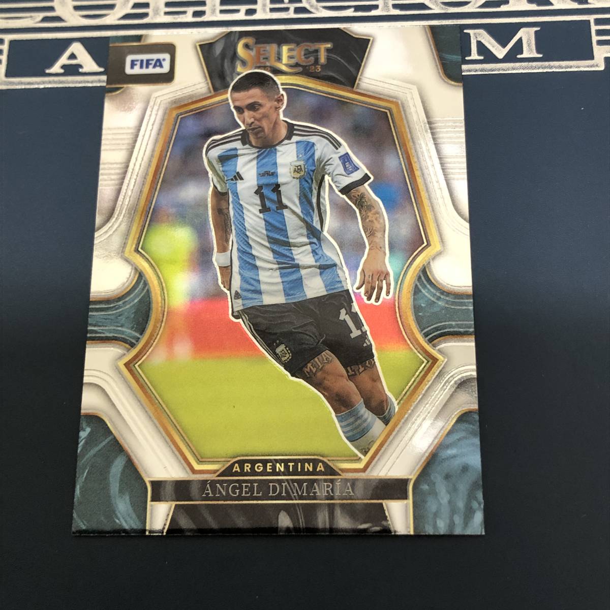 2022-23 Panini Select FIFA Soccer Angel Di Maria Argentina Base