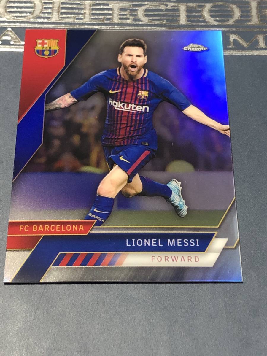 2022-23 Topps Chrome FC BARCELONA Lionel Messi Refractor Base
