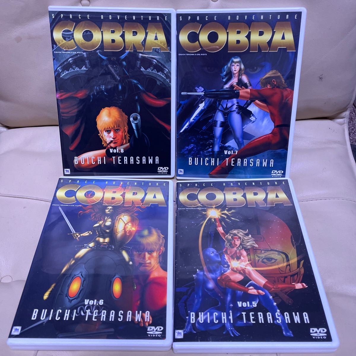 スペースアドベンチャーコブラ 全8枚 レンタル落ち 全巻セット 中古 DVD COBRA 全31話 TVシリーズ 寺沢武一