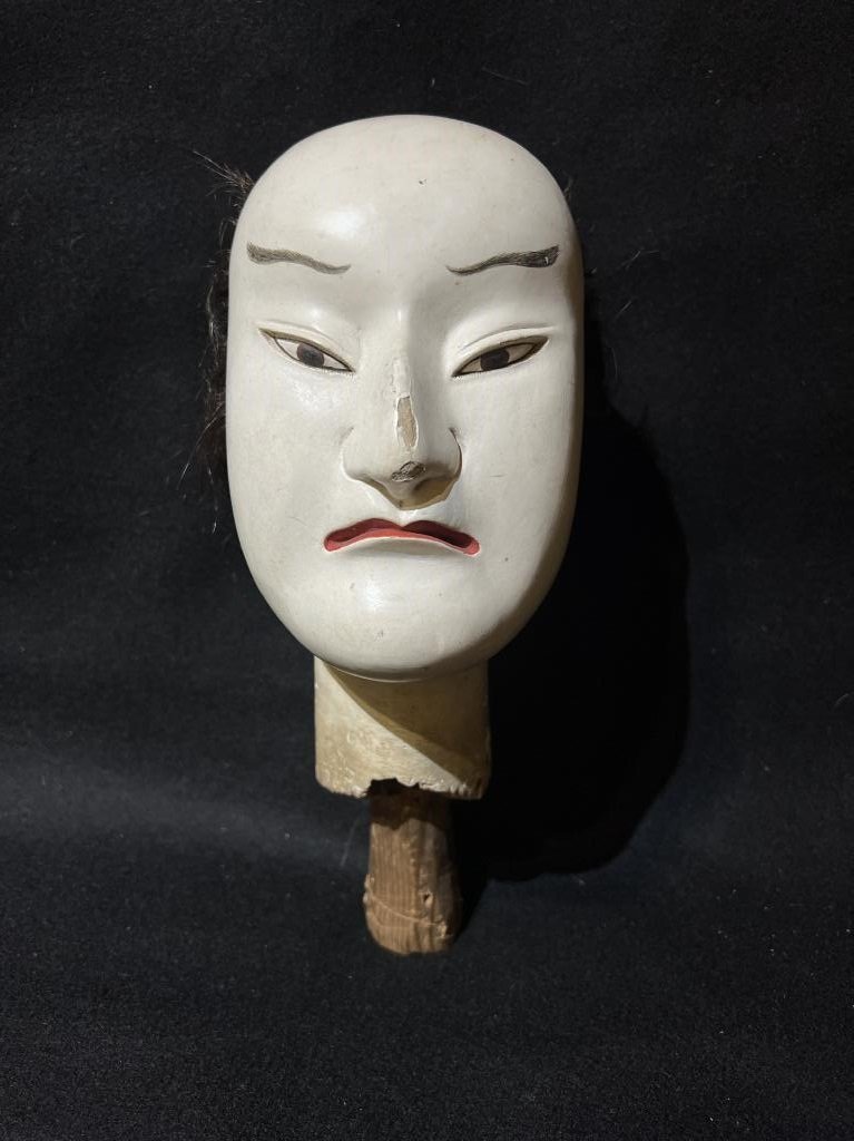 珍品 江戸期 人形浄瑠璃 木彫人形 文楽人形 頭 かしら 首5体 手 腕 珍品 江戸期 人形浄瑠璃 木彫人形 文楽人形 頭 かしら 首5体 手 腕