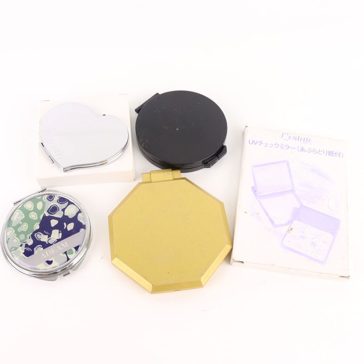 lap Rely other compact mirror etc. unused have 5 point set together large amount make-up tool lady's Laprairie etc.