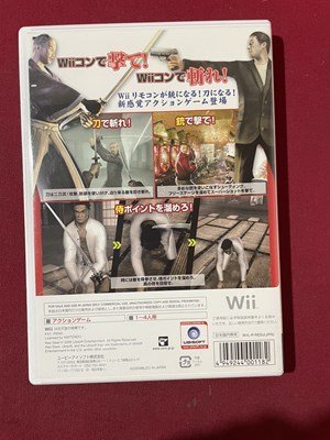 ｓ▼▼　中古　nintendo Wii　レッドスティール　任天堂　未検品　動作未確認　ソフト　　/E16_画像2