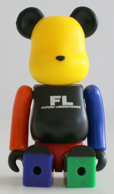 324/★中古★ベアブリック 100% フューチュラ ラボラトリーズ マルチカラー 限定　BE@RBRICK 100% FUTURA LABORATORIES_画像6