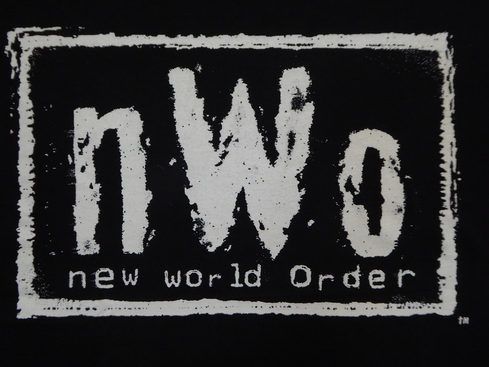1円 激レア!nWo/new world order/ビンテージTシャツ/90s/TULTEX/ハリウッドハルクホーガン/デニスロッドマン/蝶野正洋/グレートムタ/WCW★_画像2