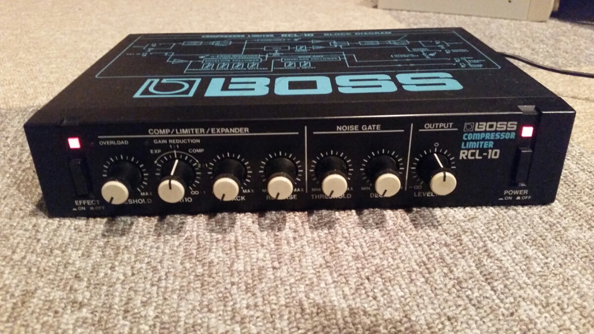 **1 jpy ~ BOSS RCL-10 compressor / limiter / noise gate micro rack series that 2**