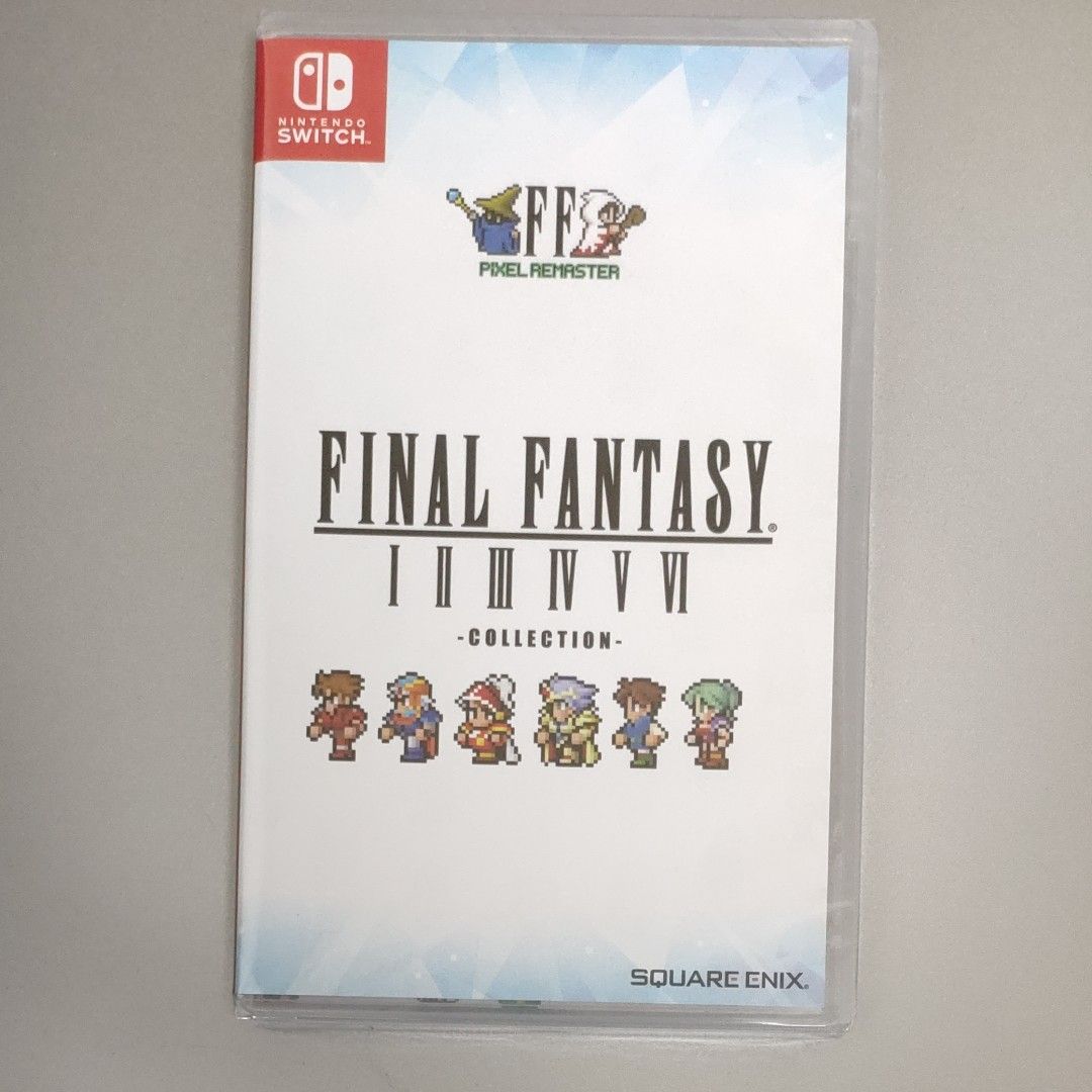 海外版 新品未開封 ファイナルファンタジー I-VI ピクセルリマスター Switch