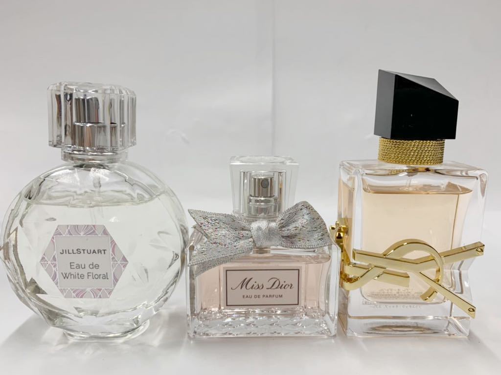 ● ブランド香水３点セット JILLSTUART Dior YSL_画像2