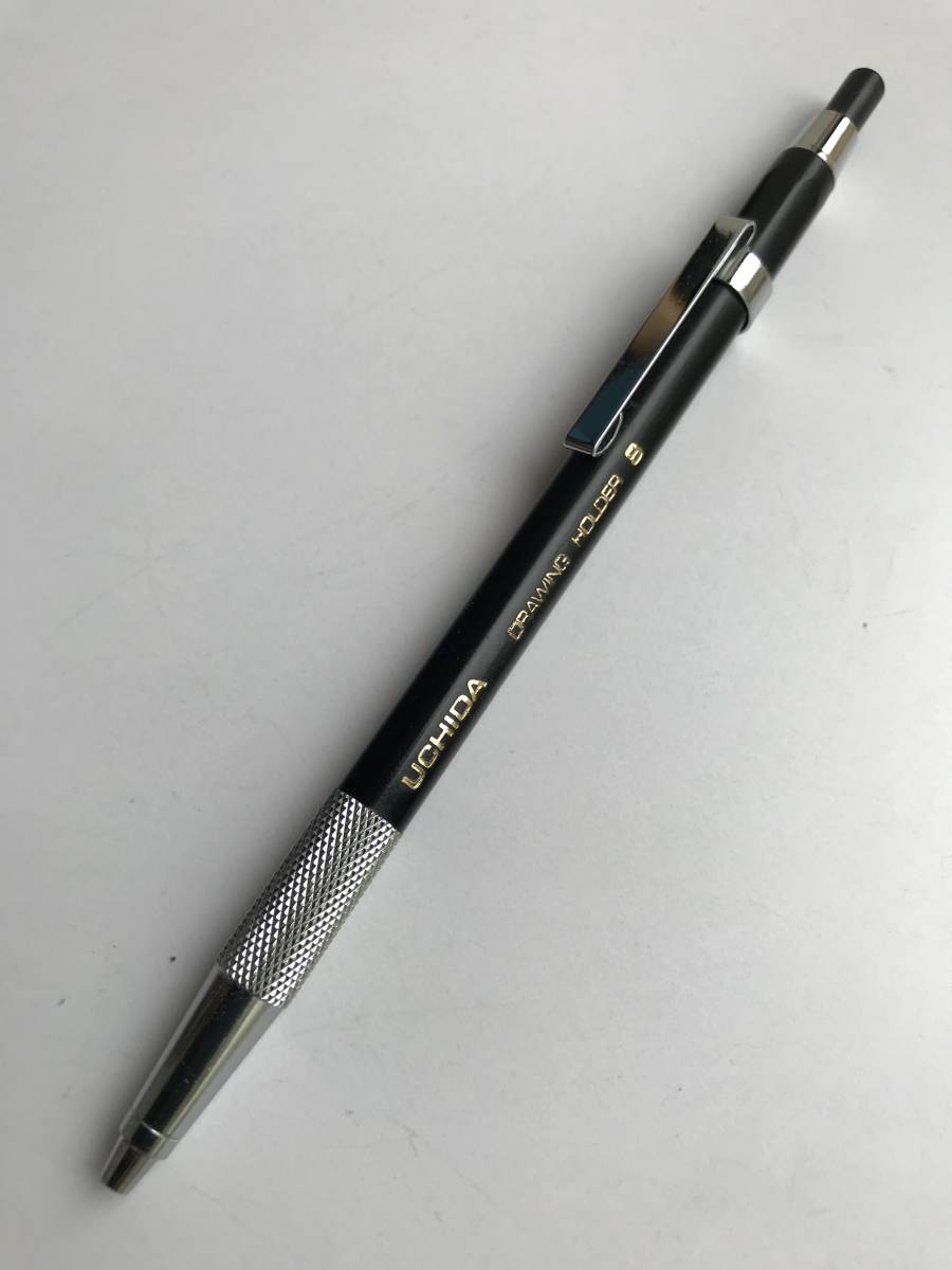 ウチダ ドローイングホルダー ノック式 S型 2.0mm クリップ付 内田洋行