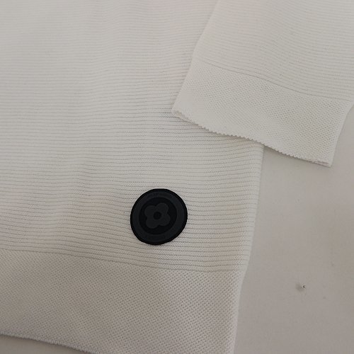 LARDINI ラルディーニ サマーニット Mサイズ コットン ホワイト クルー