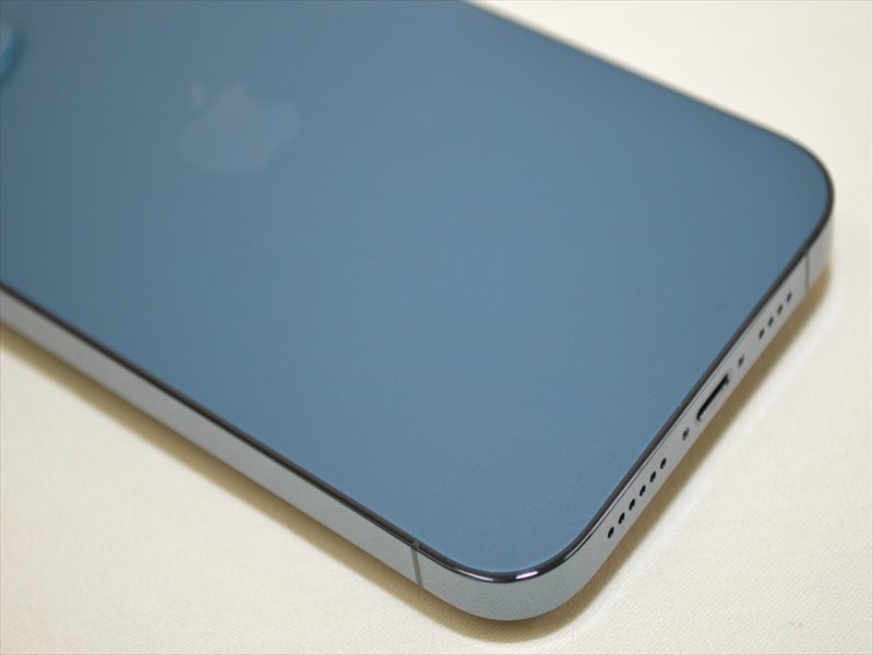 美品 Softbank(デモ機) iPhone 12 Pro Max 128GB パシフィックブルー