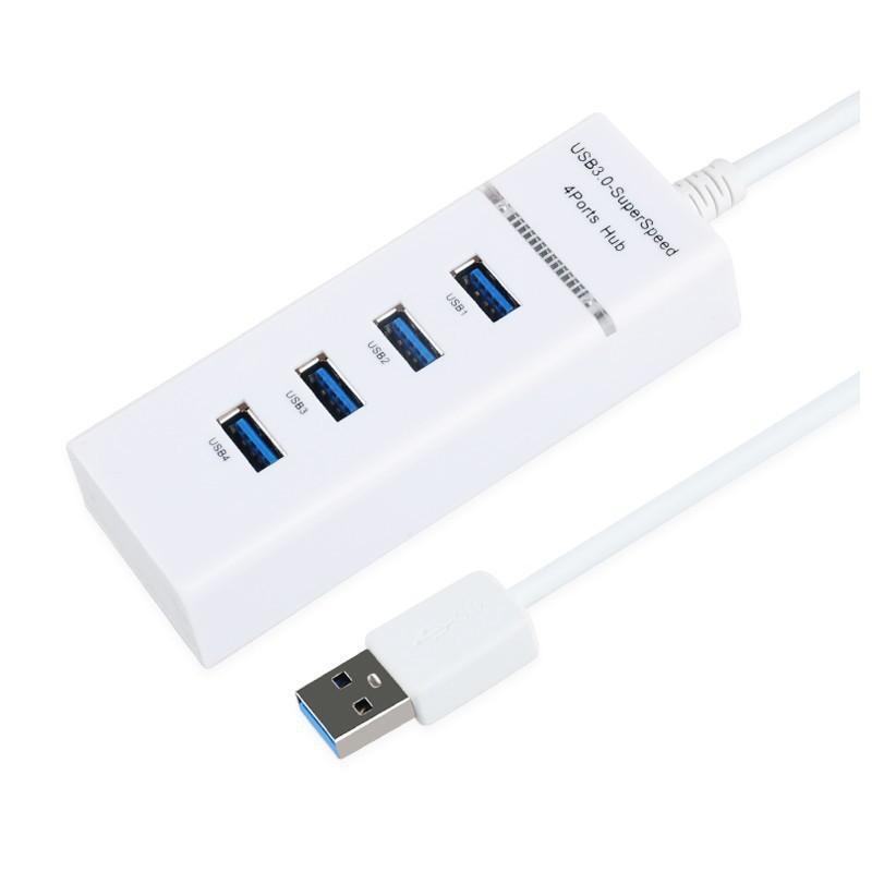 Mini超小型・USB HUB4-in-1 USB3.0 ハブ usbポートバスパワー usb 拡張ポート mac usbハブ 様々なUSB