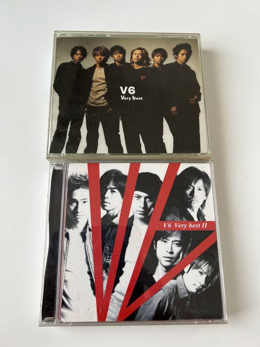 2セット★V6 / Very best Ⅰ＆Ⅱ/ ベスト・アルバム 2枚組×2　4CD全61曲収録★_画像1