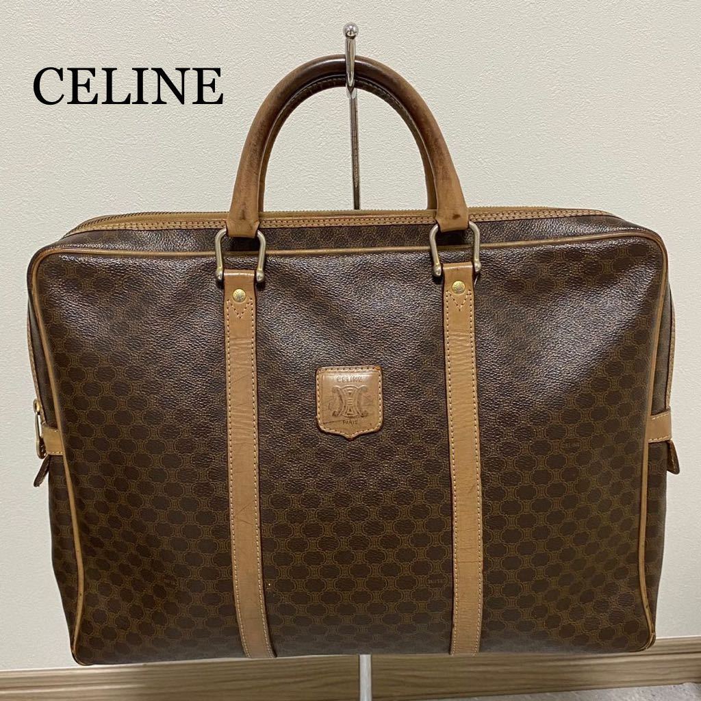 上品】 【19-261】セリーヌ CELINE 良品 イタリア製 ブランド PVC