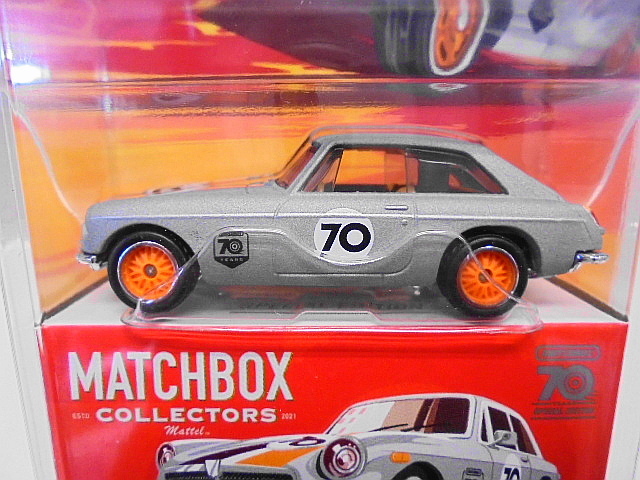 MATCHBOX 1971 MGB GT クーペ ミニカー マッチボックス 70周年_画像2