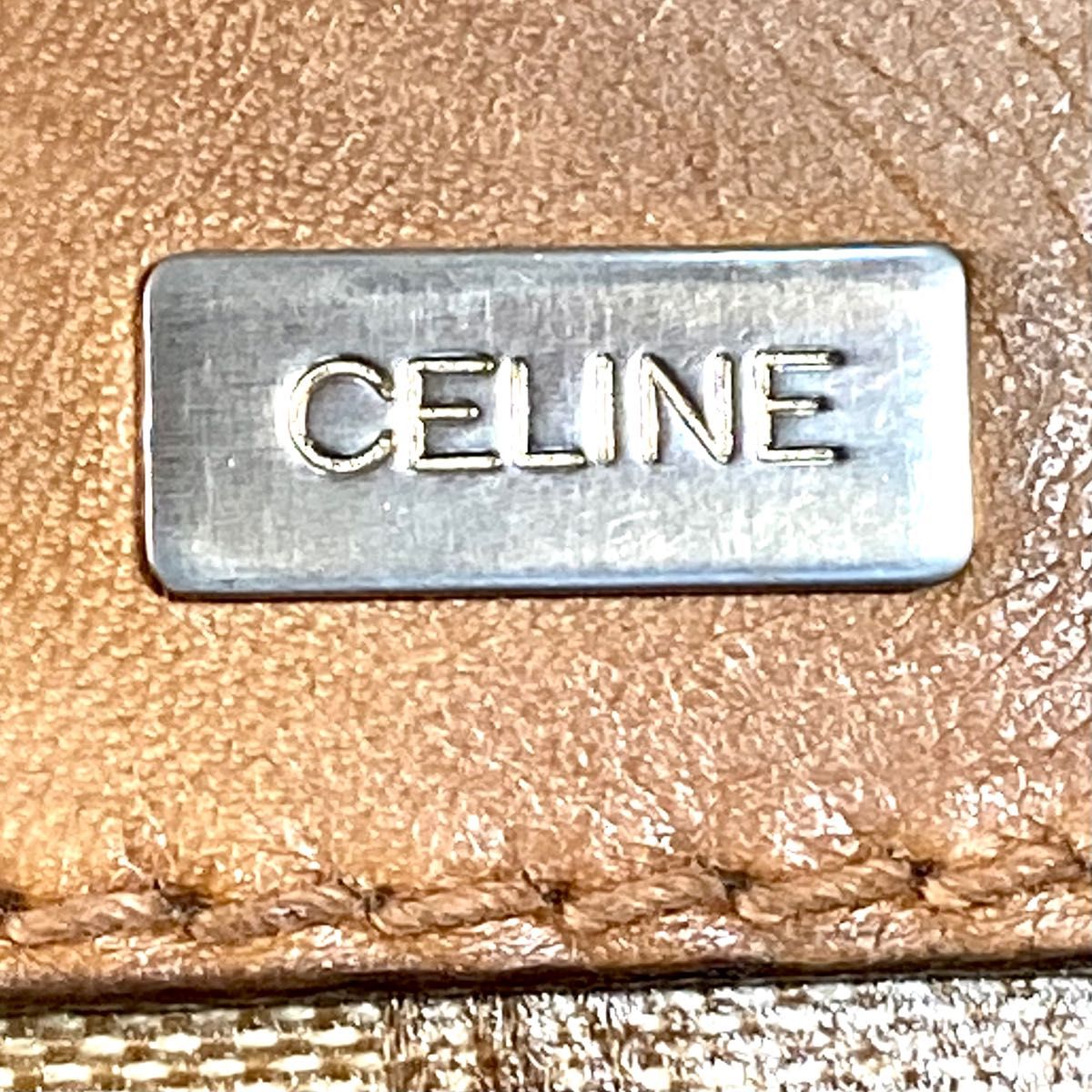 【CELINE】オールドセリーヌ マカダム柄 ミニボストン ボストンバッグ