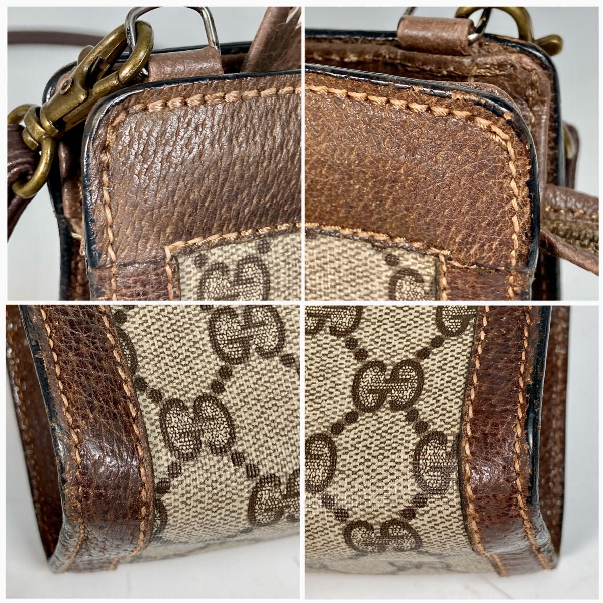 【GUCCI】グッチ シェリーライン GG柄 スプリーム 2Way バッグ