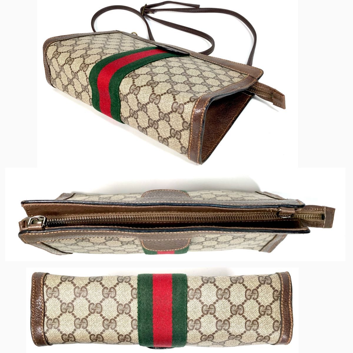 【GUCCI】グッチ シェリーライン GG柄 スプリーム 2Way バッグ