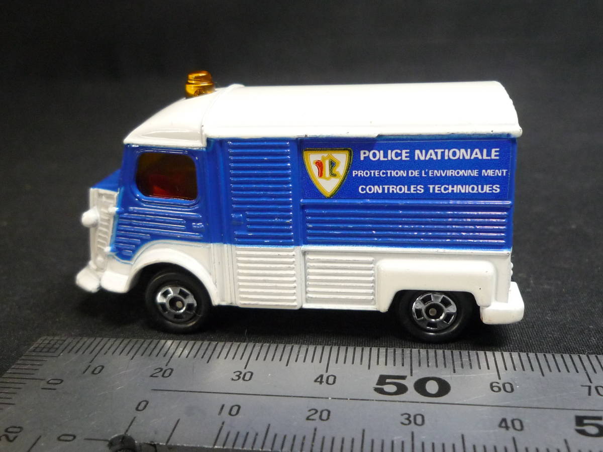 トミカ F44 シトロエン H トラック ポリスカー 箱なし 日本製 POLICE