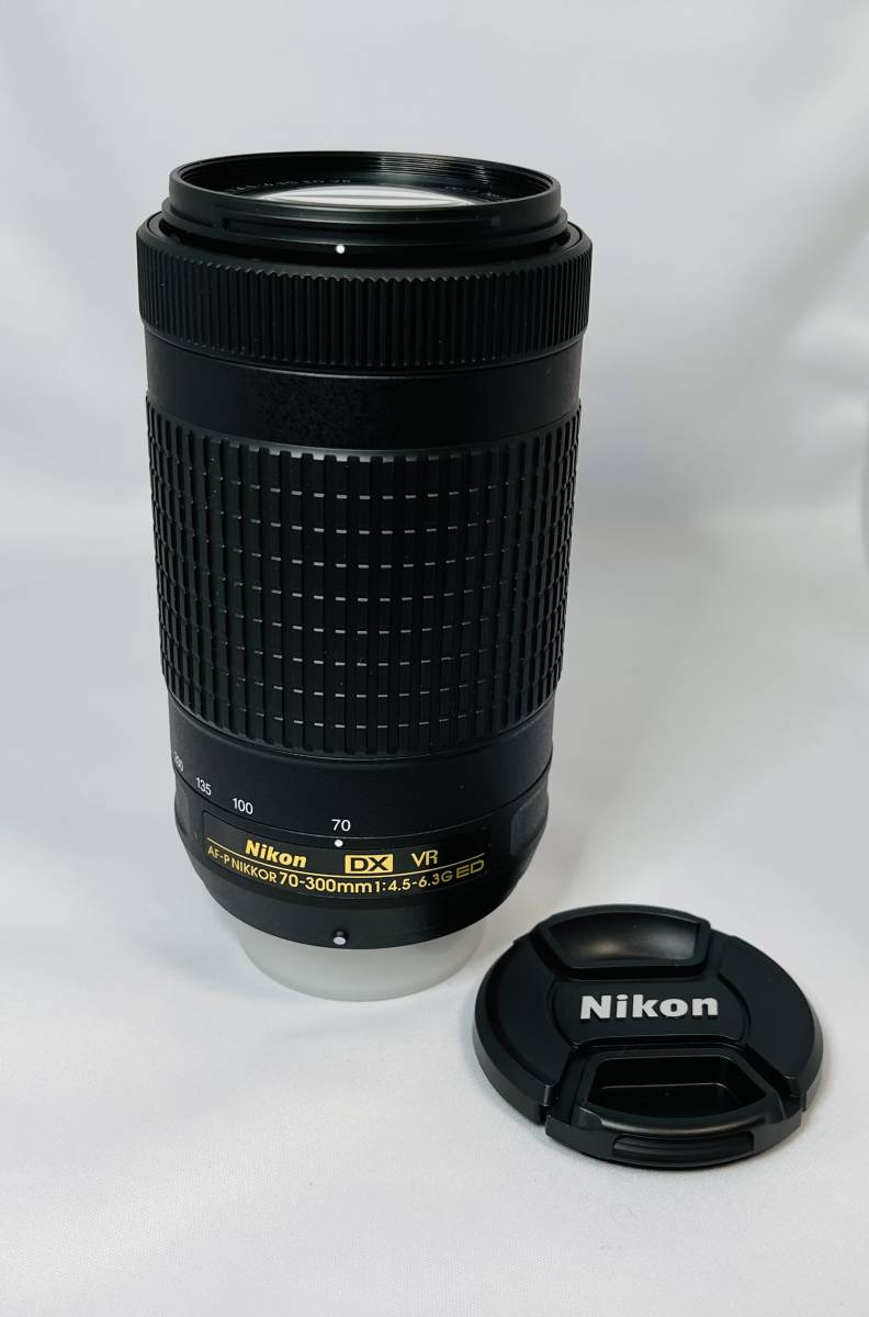 極美品! Nikon AF-P DX NIKKOR 70-300mm f/4.5-6.3G ED VR レンズ