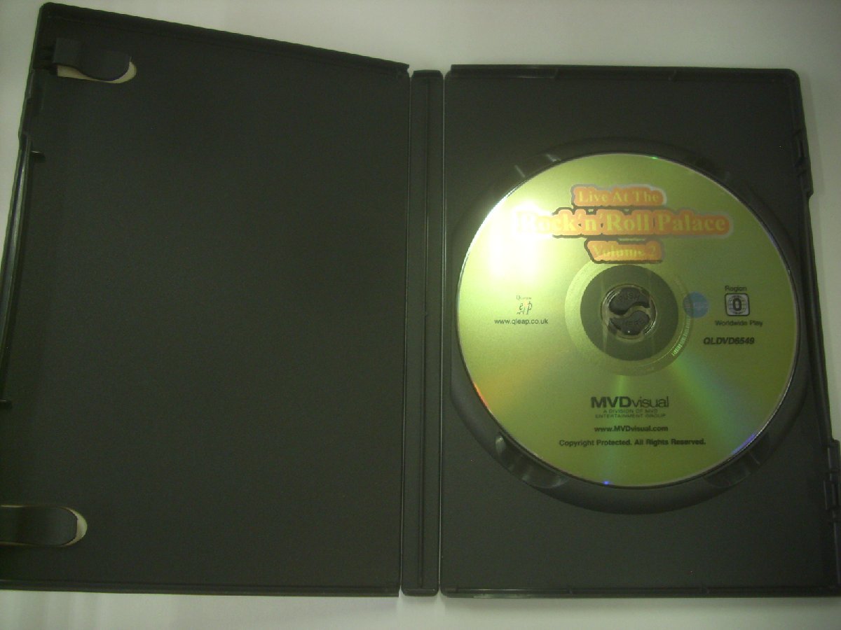 ■ DVD 　V.A.(JOHNNY THUNDER、JOHNNY TILOTSON他) / LIVE AT THE ROCK 'N' ROLL PALACE VOLUME 2 UK盤 QUANTUM LEAP QLDVD6549 ◇r50606_画像3