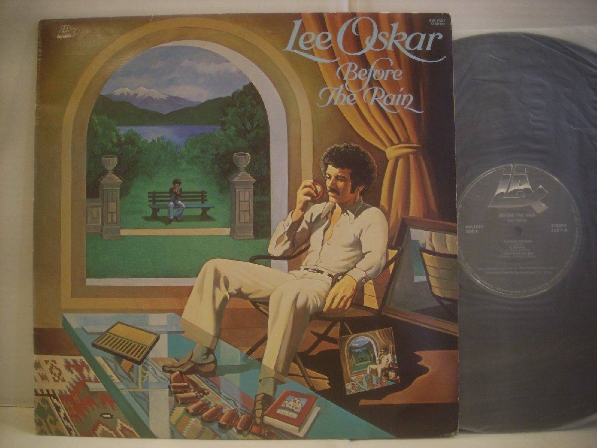 ● LP リー・オスカー / ビフォー・ザ・レイン セカンドソロアルバム LEE OSKAR BEFORE THE RAIN 1978年 AW-1021 ◇r50611_画像1