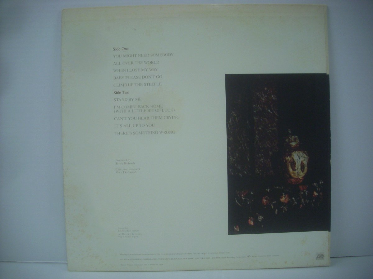 ■ LP 　ターリー・リチャーズ / 錆びた夜 ミック・フリートウッド TURLEY RICHARDS THERFU 1979年 P-10778A ◇r50615_画像2