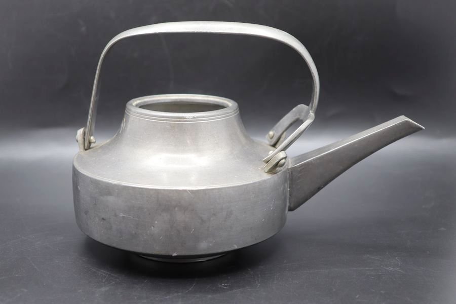 錫製の急須 茶器 茶道具-