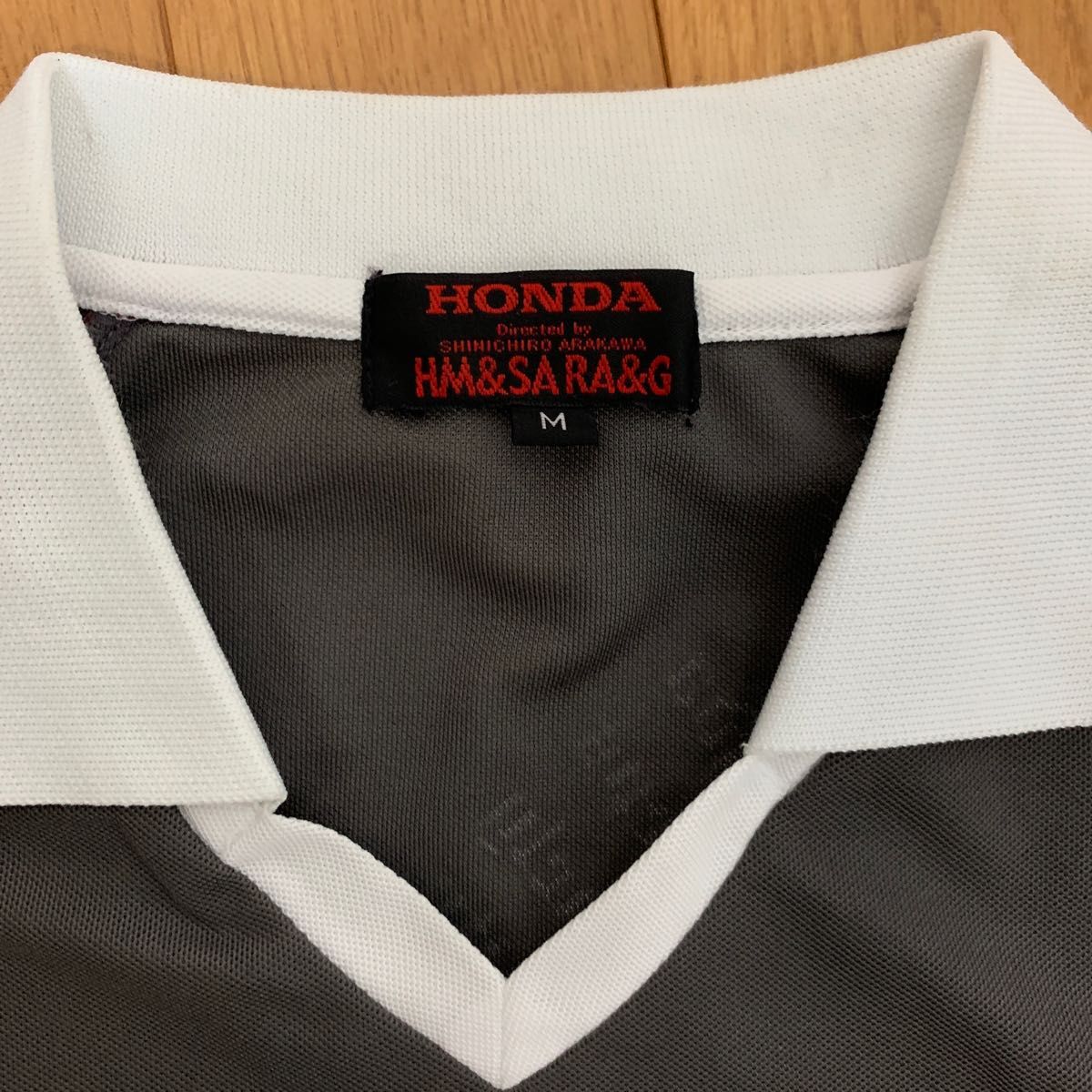 HONDA ホンダ HM&SA RA&G ポロシャツ サイズM バックプリント
