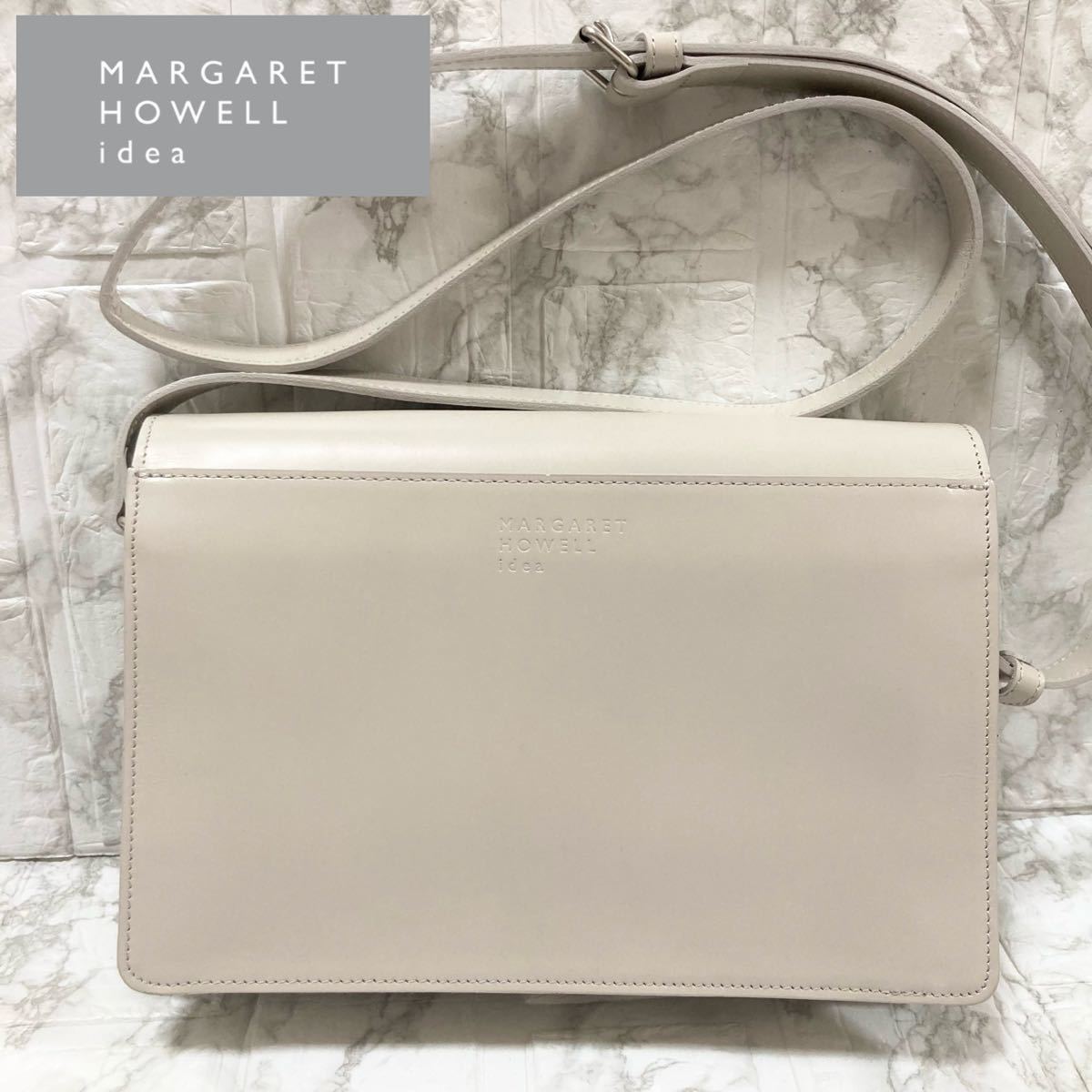 美品】 【美品】マーガレットハウエル クロスバッグ ショルダー バッグ