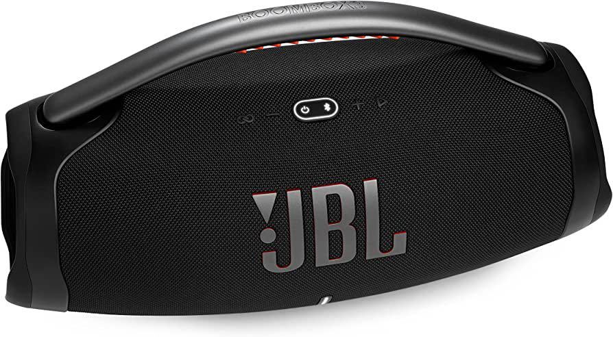 雑誌で紹介された BOOMBOX JBL 3 ブラック 5スピーカー/ IP67防塵水