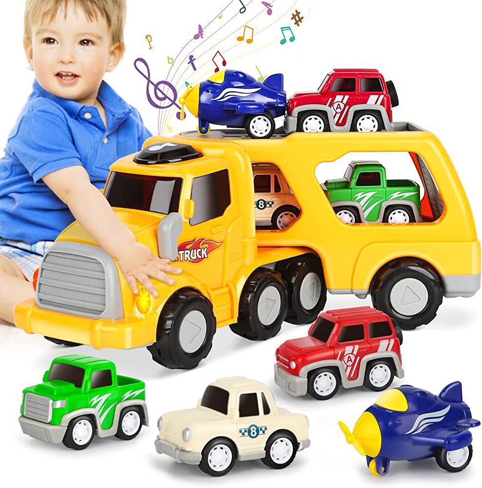 車 おもちゃ ミニカー 2 3 4 5 6 歳 おもちゃ 男の子 女の子 建設車両セット 光と音で 子供 の 車 おもちゃ 2 3 歳 おもちゃ
