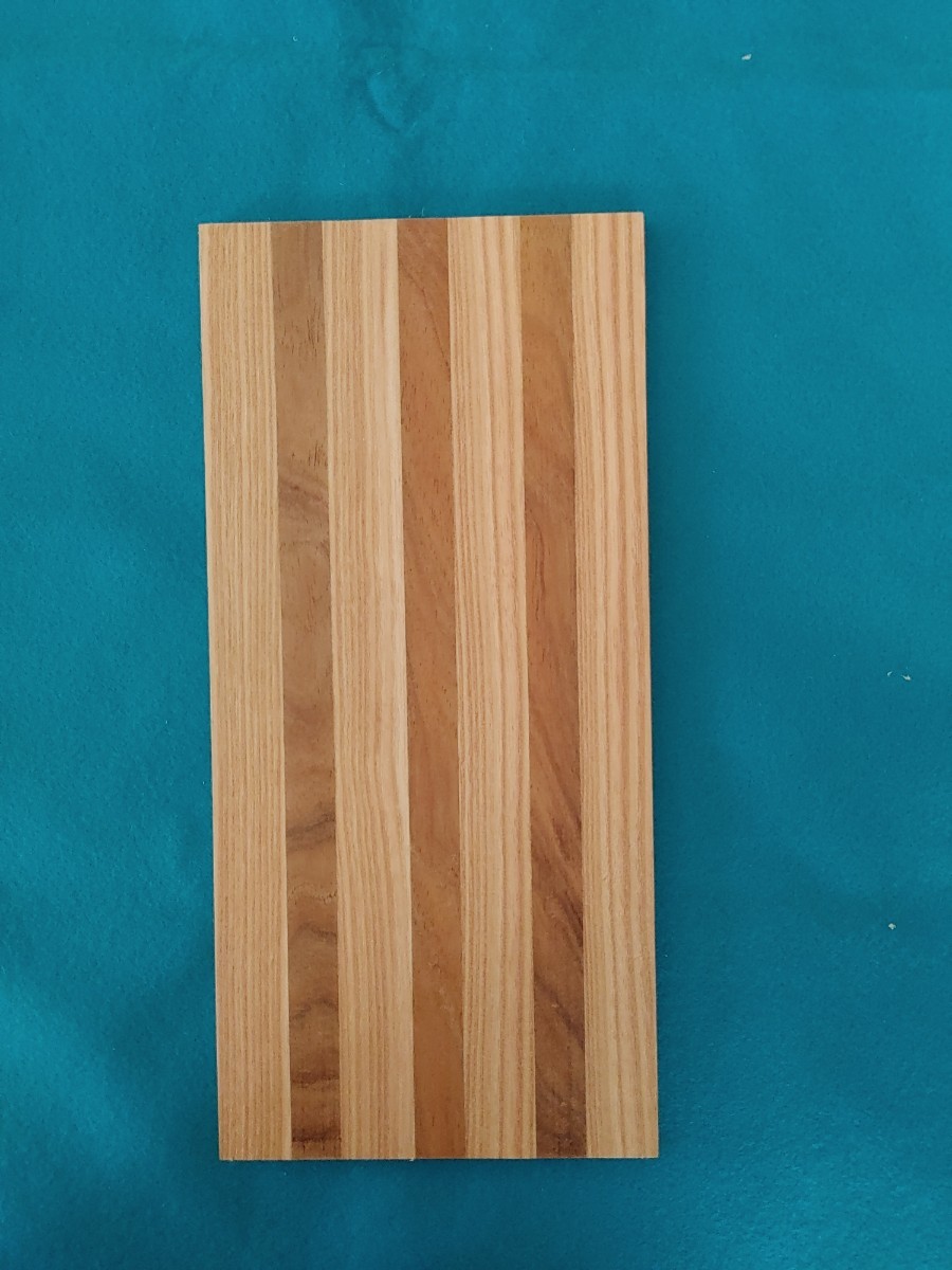 【厚6.5mm】寄せ木板④　敷物・フリーボード_画像2