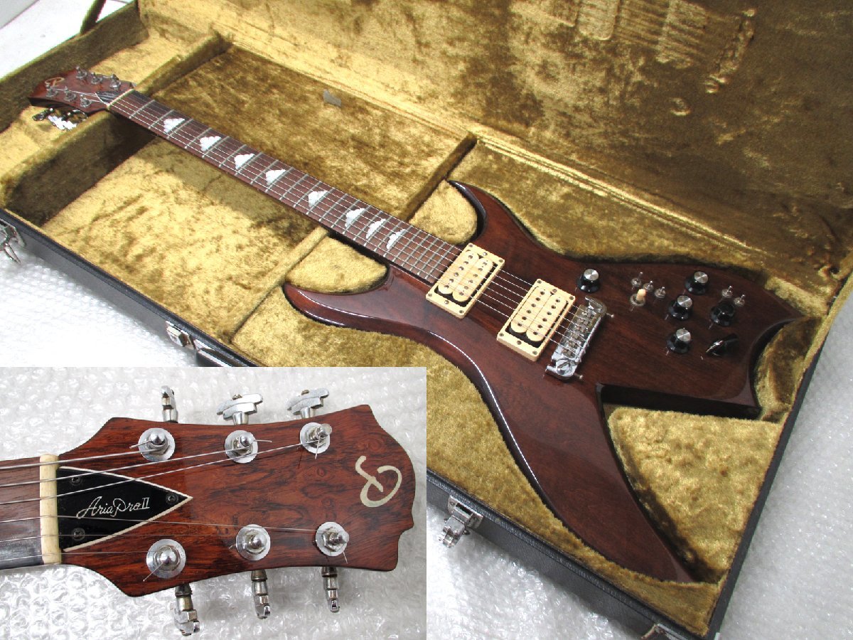 ヤフオク! - □◇稀少 AriaProⅡ B.C.Richスタイル アリ...