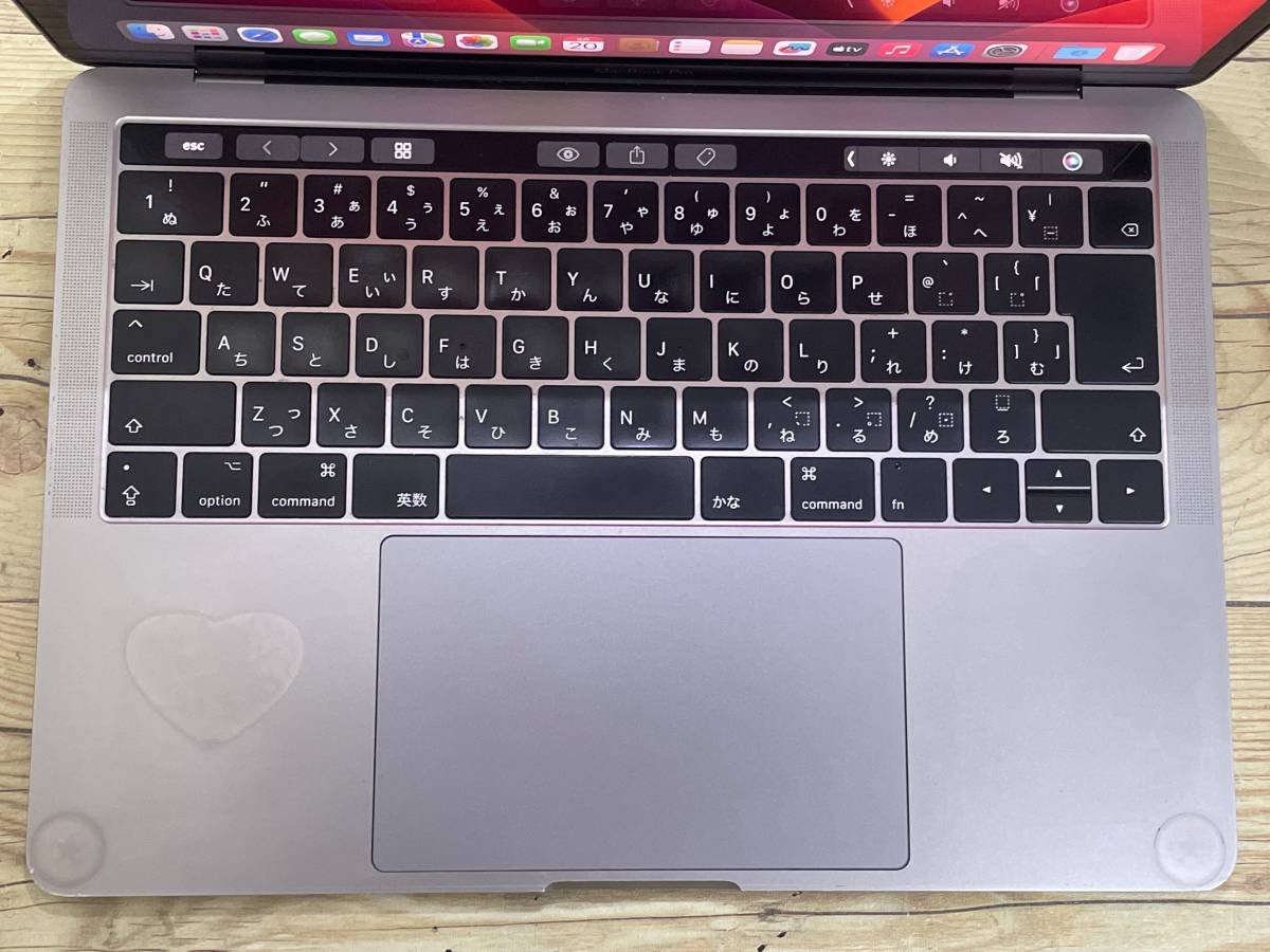 動作品♪】MacBook Pro 2017(A1706)[Core i7(7567U)3.5Ghz/RAM:16GB