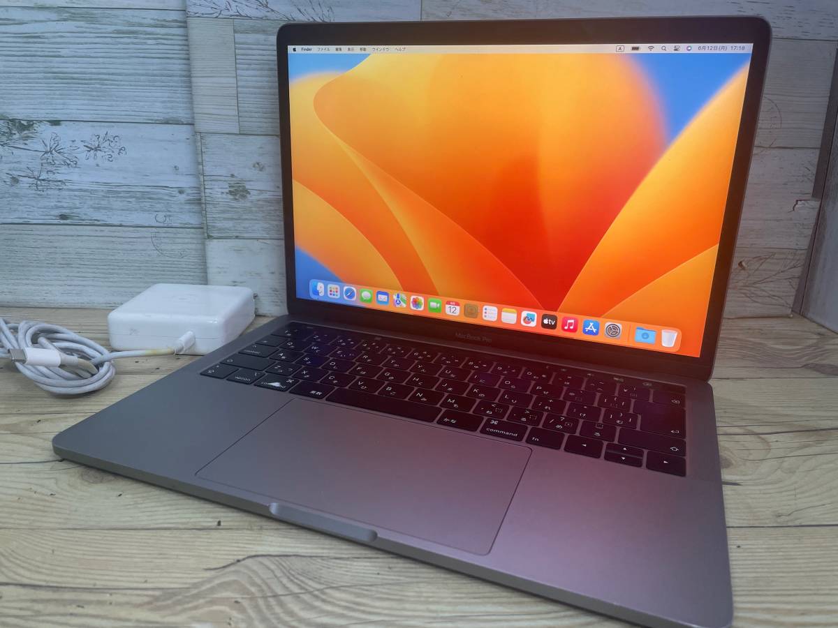 良品】Apple MacBook Pro 2018[Core i7 8559 2.7GHz/RAM:16GB/SSD 