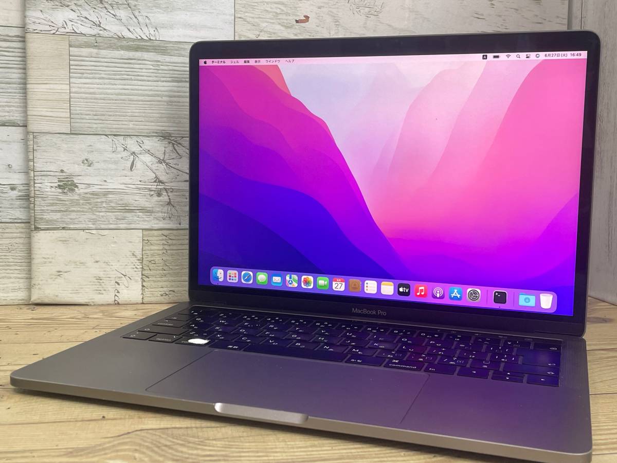 良品♪】Apple MacBook Pro 2019 A1989[Core i7 8569U 2.8GHz/RAM:16GB
