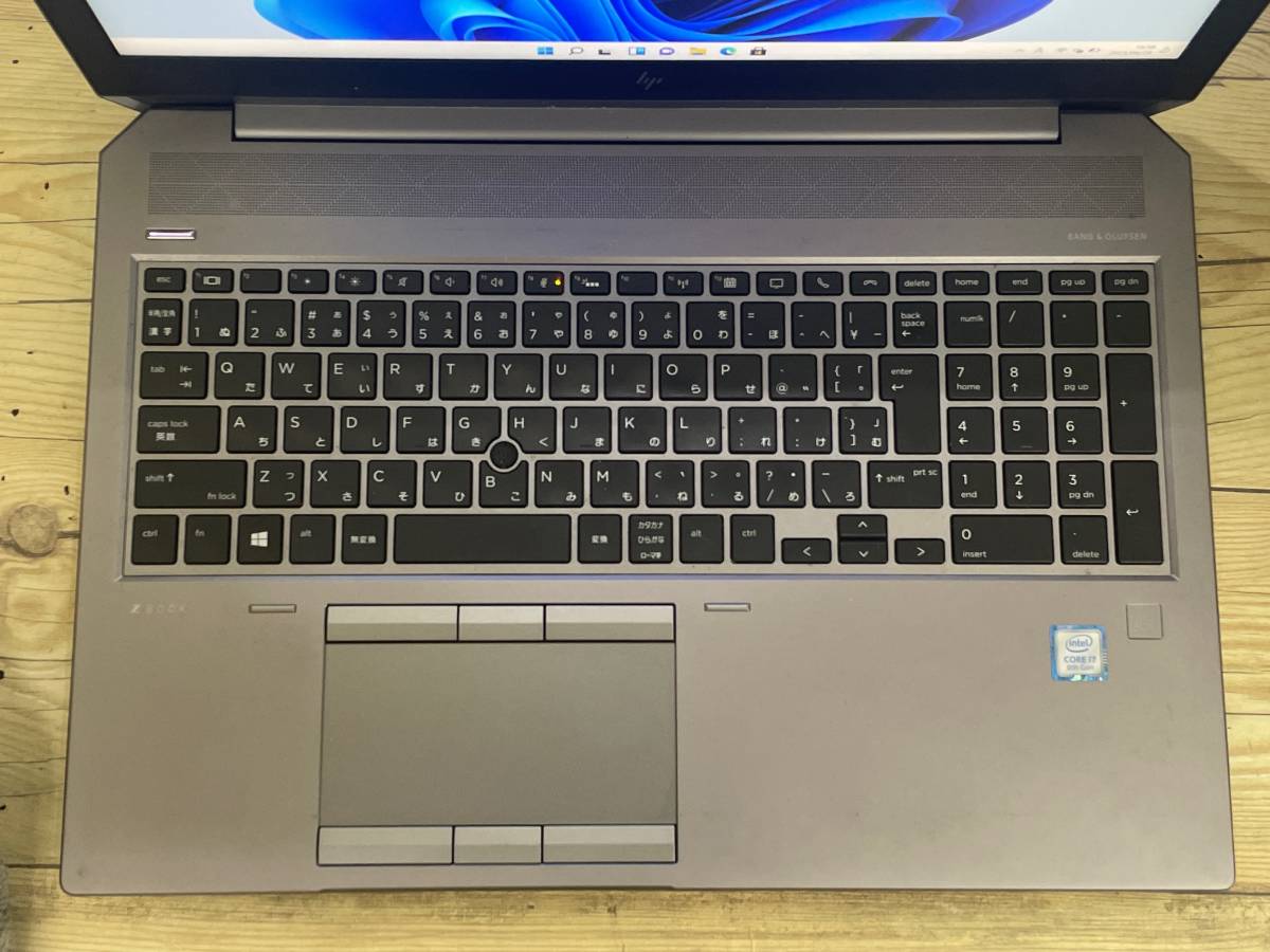 良品♪】HP ZBook 15 G5[Core i7 8750H 2.2GHz/RAM:16GB/SSD:256GB+HDD