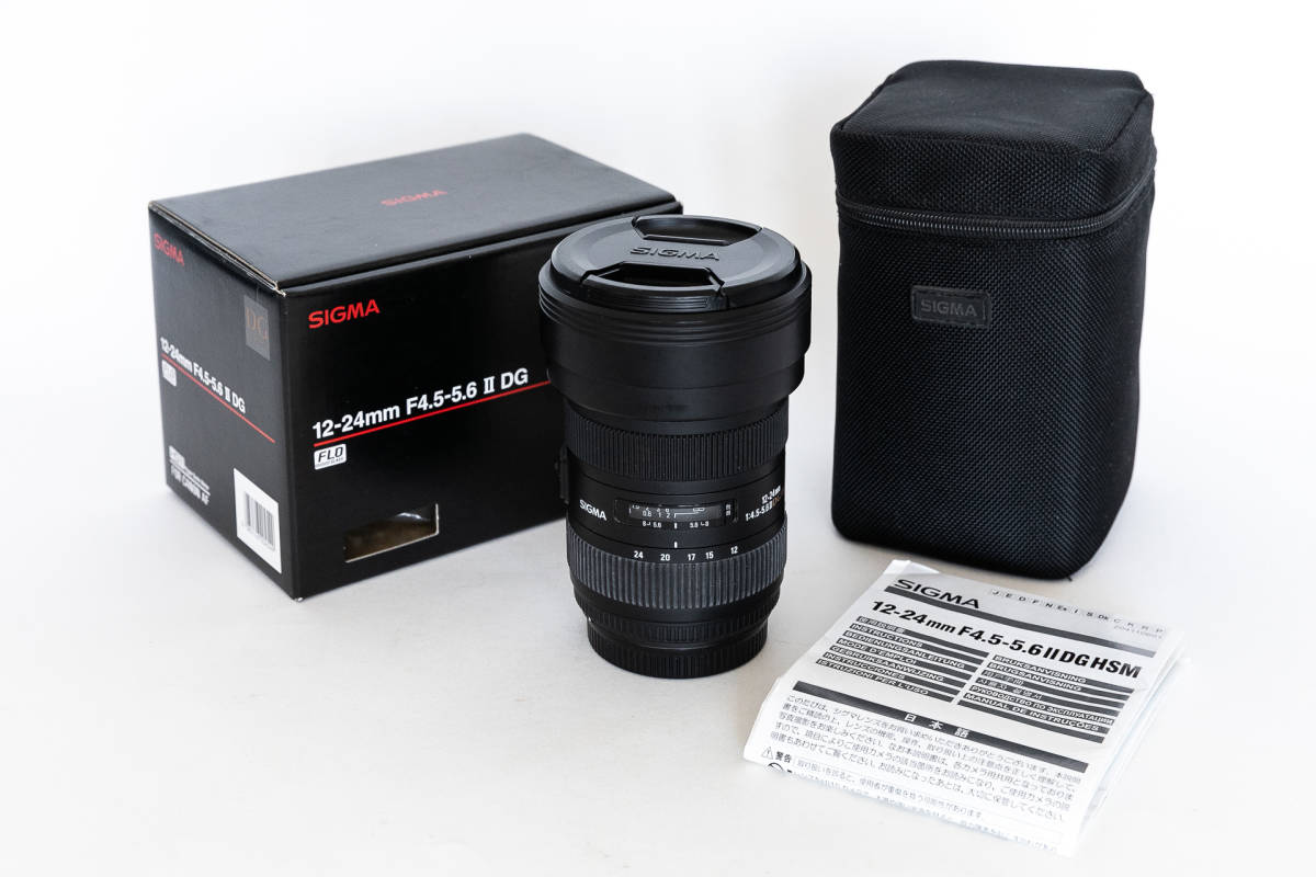 美品】SIGMA シグマ 12-24mm F4.5-5.6 II DG HSM キャノンマウント