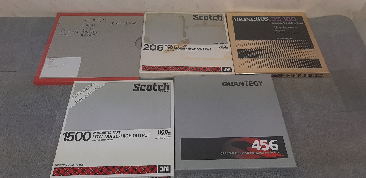 超爆安 号 オープンリール用テープ 5本セット□ オープン