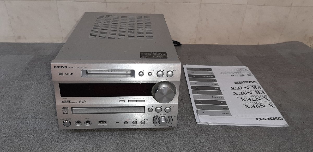 ヤフオク! - 05S234□ONKYO FR-N7EX CD/MDコンポ...