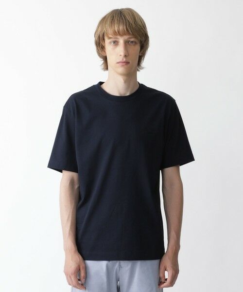 紺★新品タグ★ブラックレーベル BLACK LABEL CRESTBRIDGE クレストブリッジチェックバックプリントT Tシャツ グラデーション状チェック柄 紺★新品タグ★ブラックレーベル BLACK LABEL CRESTBRIDGE クレストブリッジチェックバックプリントT Tシャツ グラデーション状チェック柄