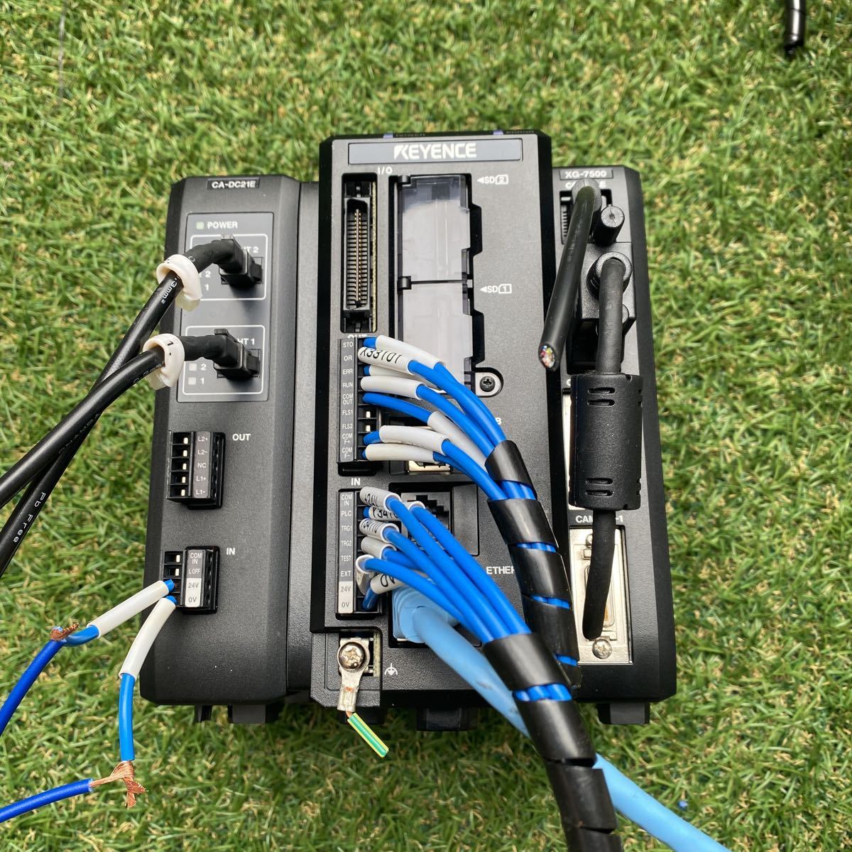 年中無休 キーエンス LED 照明コントローラ - CA-DC21E XG-7500