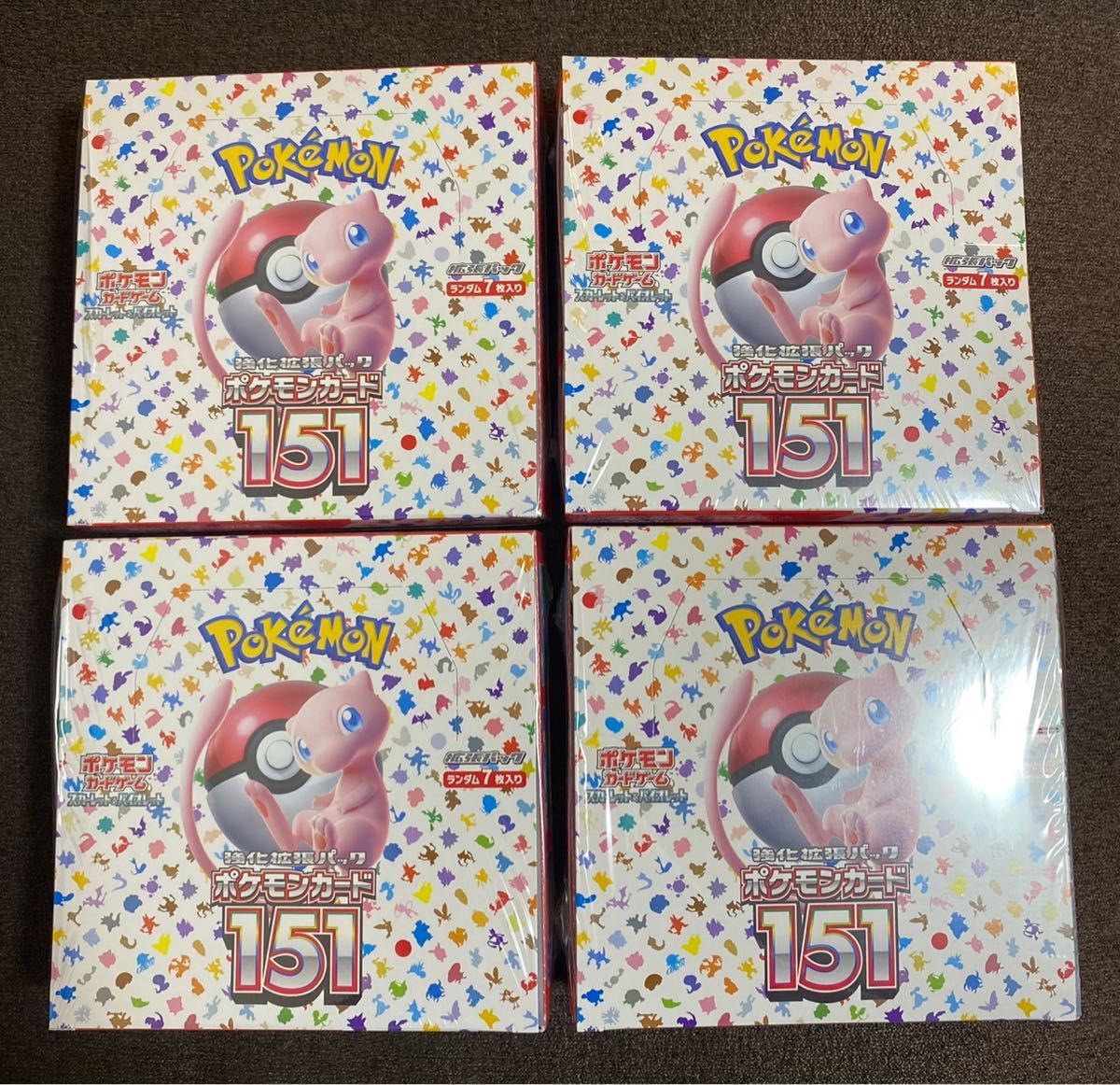 ポケモンカード151 シュリンク付き 4BOX｜PayPayフリマ