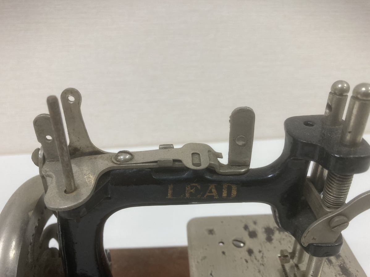  antique sewing machine LEAD