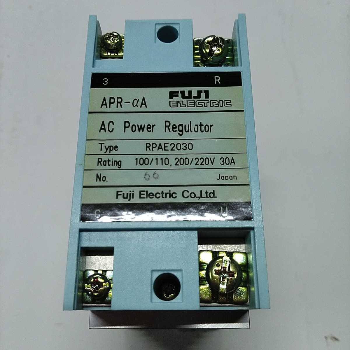 富士電機 電力調整器 APR-αA 未使用保管 送料無料_画像1